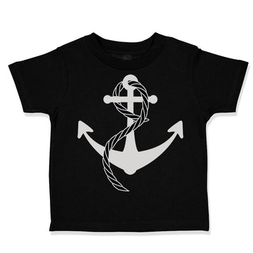Toddler Clothes Anchor Sailing Captain Nautical Sailing Toddler Shirt Cotton