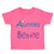 Toddler Girl Clothes Aunties Bestie Heart Aunt Toddler Shirt Baby Clothes Cotton