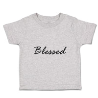 Toddler Clothes Blessed Religious Christian Toddler Shirt Baby Clothes Cotton