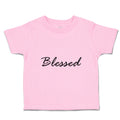 Toddler Clothes Blessed Religious Christian Toddler Shirt Baby Clothes Cotton