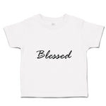 Toddler Clothes Blessed Religious Christian Toddler Shirt Baby Clothes Cotton