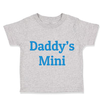 Toddler Clothes Daddy's Mini Dad Father's Day Toddler Shirt Baby Clothes Cotton