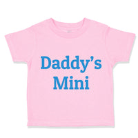 Toddler Clothes Daddy's Mini Dad Father's Day Toddler Shirt Baby Clothes Cotton