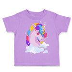 Toddler Girl Clothes I Love Unicorns Toddler Shirt Baby Clothes Cotton