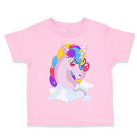 Toddler Girl Clothes I Love Unicorns Toddler Shirt Baby Clothes Cotton