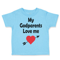 Toddler Clothes My Godparents Love Me A Toddler Shirt Baby Clothes Cotton