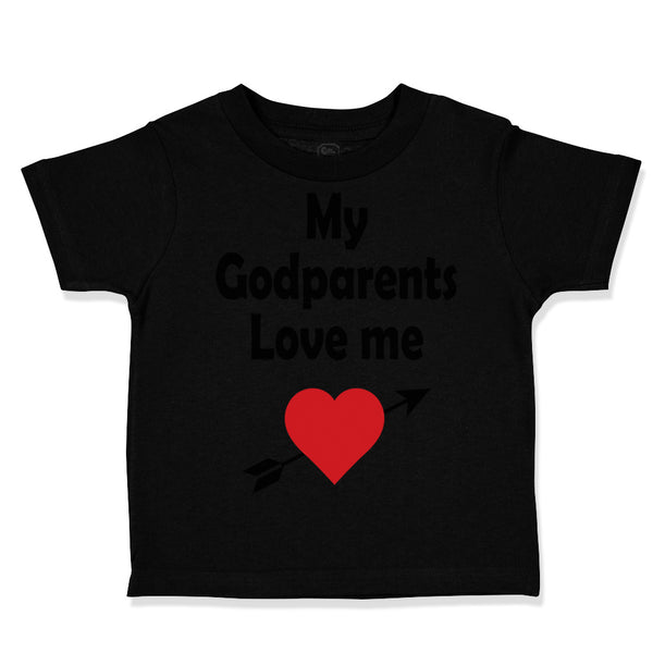 Toddler Clothes My Godparents Love Me A Toddler Shirt Baby Clothes Cotton