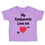 Toddler Clothes My Godparents Love Me A Toddler Shirt Baby Clothes Cotton