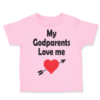Toddler Clothes My Godparents Love Me A Toddler Shirt Baby Clothes Cotton