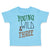 Toddler Clothes Young Wild 3 Year Old Third Birthday Funny Humor Toddler Shirt