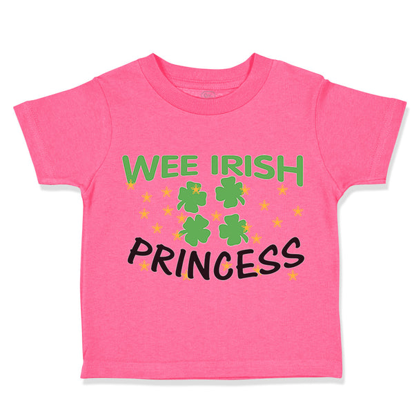 Toddler Girl Clothes Wee Irish Princess Toddler Shirt Baby Clothes Cotton