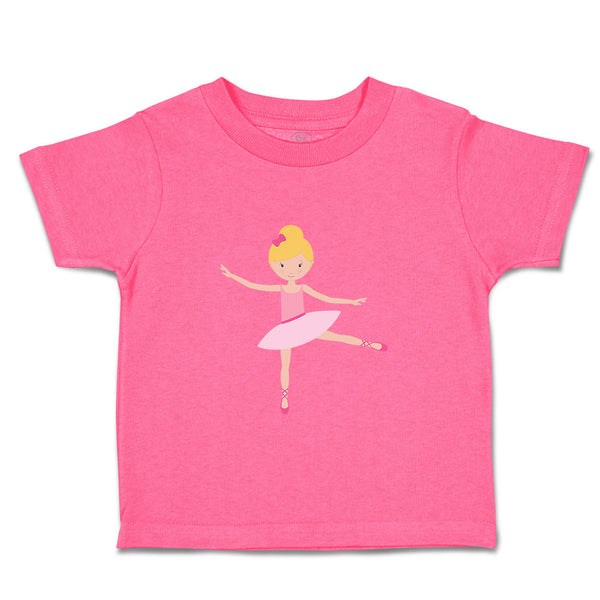 Ballerina Dance 1 Bun Pink Bow Blonde Girly Ballerina