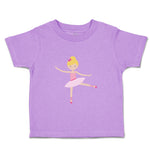 Toddler Girl Clothes Ballerina Dance 1 Bun Pink Bow Blonde Girly Ballerina