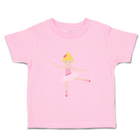 Toddler Girl Clothes Ballerina Dance 1 Bun Pink Bow Blonde Girly Ballerina
