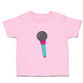 Toddler Girl Clothes Microphone Girl Funny & Novelty Music Toddler Shirt Cotton