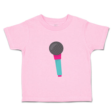 Toddler Girl Clothes Microphone Girl Funny & Novelty Music Toddler Shirt Cotton