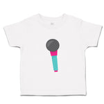 Toddler Girl Clothes Microphone Girl Funny & Novelty Music Toddler Shirt Cotton