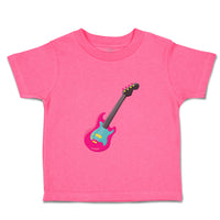 Toddler Girl Clothes Guitar Pink Girly Others Toddler Shirt Baby Clothes Cotton