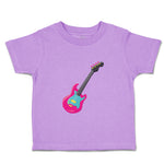 Toddler Girl Clothes Guitar Pink Girly Others Toddler Shirt Baby Clothes Cotton