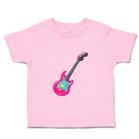 Toddler Girl Clothes Guitar Pink Girly Others Toddler Shirt Baby Clothes Cotton