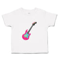 Toddler Girl Clothes Guitar Pink Girly Others Toddler Shirt Baby Clothes Cotton