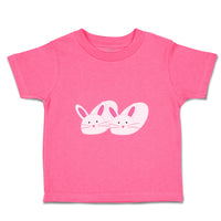Toddler Girl Clothes Bunny Slippers Girly Others Toddler Shirt Cotton