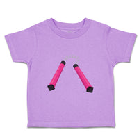 Toddler Girl Clothes Nunchuck Pink Sports Karate & Mma Toddler Shirt Cotton