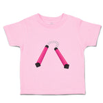 Toddler Girl Clothes Nunchuck Pink Sports Karate & Mma Toddler Shirt Cotton