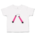 Toddler Girl Clothes Nunchuck Pink Sports Karate & Mma Toddler Shirt Cotton