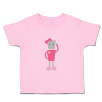 Toddler Clothes Mrs. Robot 4 Forth Birthday Characters Robots Toddler Shirt