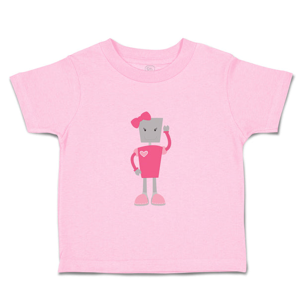 Toddler Clothes Mrs. Robot 4 Forth Birthday Characters Robots Toddler Shirt