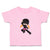 Toddler Girl Clothes Ninja Girl Pose 4 Red Girly Others Toddler Shirt Cotton