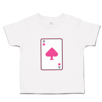 Toddler Girl Clothes Ace Spade Girly Others Toddler Shirt Baby Clothes Cotton