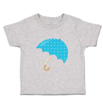 Toddler Clothes Blue Umbrella Girly Others Toddler Shirt Baby Clothes Cotton