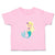 Toddler Girl Clothes Mermaid Blonde Hair Swims Girly Others Toddler Shirt Cotton