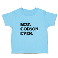 Toddler Clothes Best. Godson. Ever. Toddler Shirt Baby Clothes Cotton