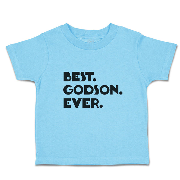 Toddler Clothes Best. Godson. Ever. Toddler Shirt Baby Clothes Cotton