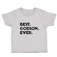 Toddler Clothes Best. Godson. Ever. Toddler Shirt Baby Clothes Cotton