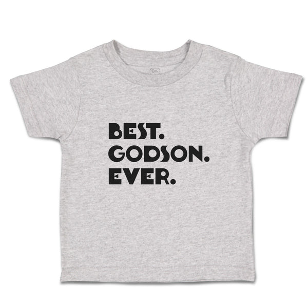 Toddler Clothes Best. Godson. Ever. Toddler Shirt Baby Clothes Cotton