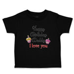 Toddler Clothes Happy Birthday Daddy I Love You Toddler Shirt Cotton