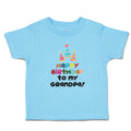 Toddler Clothes Happy Birthday to My Grandpa! Toddler Shirt Baby Clothes Cotton