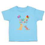 Toddler Clothes Happy Birthday! Toddler Shirt Baby Clothes Cotton