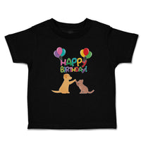 Toddler Clothes Happy Birthday! Toddler Shirt Baby Clothes Cotton