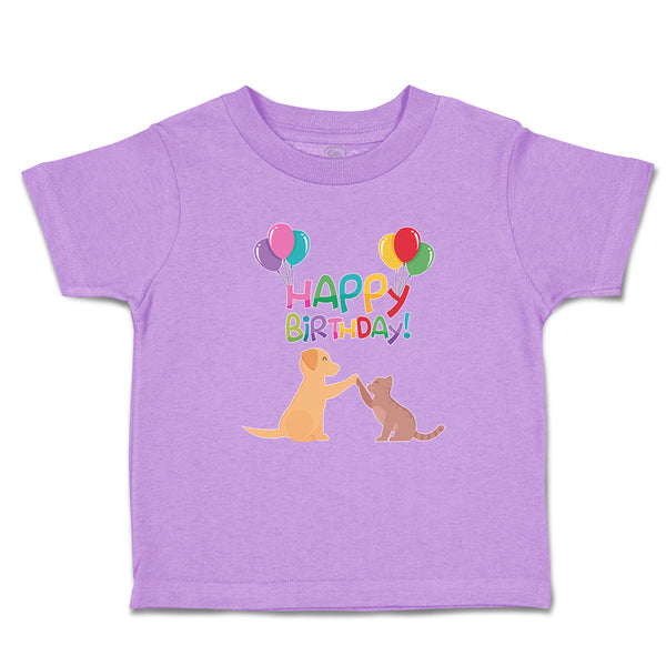 Toddler Clothes Happy Birthday! Toddler Shirt Baby Clothes Cotton