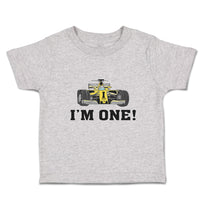 Toddler Clothes I'M 1! with Toy Race Car Toddler Shirt Baby Clothes Cotton