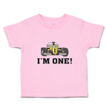 Toddler Clothes I'M 1! with Toy Race Car Toddler Shirt Baby Clothes Cotton