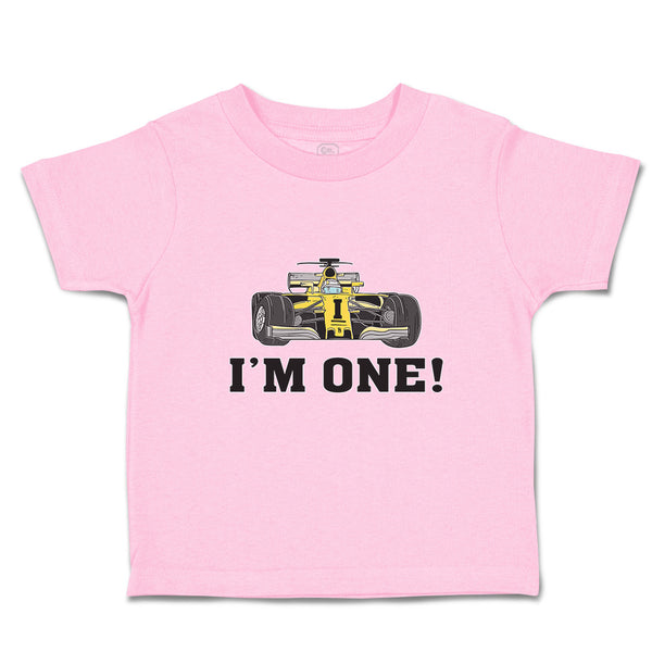 Toddler Clothes I'M 1! with Toy Race Car Toddler Shirt Baby Clothes Cotton