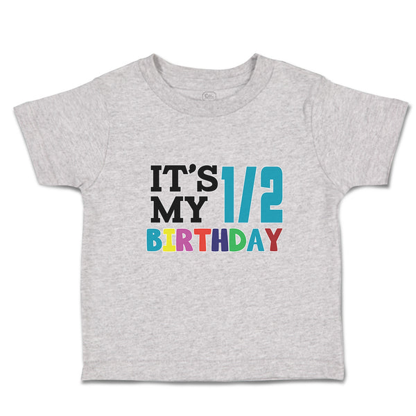 Toddler Clothes It's My 1 2 Birthady Toddler Shirt Baby Clothes Cotton