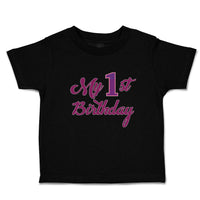 Toddler Clothes My 1St Birthday Toddler Shirt Baby Clothes Cotton