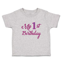 Toddler Clothes My 1St Birthday Toddler Shirt Baby Clothes Cotton